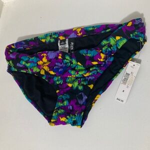 Allen B by Allen Schwartz Women's Black  Bikini Bottoms size 8